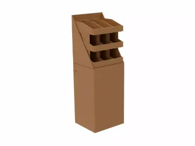 Point of Sale Cardboard Display Stand Texture