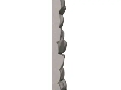 Chipped Cobblestone Wall Prop 3D print model purchase