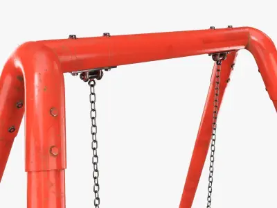 Swing single outdoor  3D model