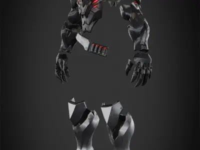 Overwatch 2 Reaper Armor for Cosplay 3D print model