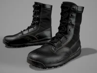 Squid Game  pink soldiers game ready Low-poly 3D model