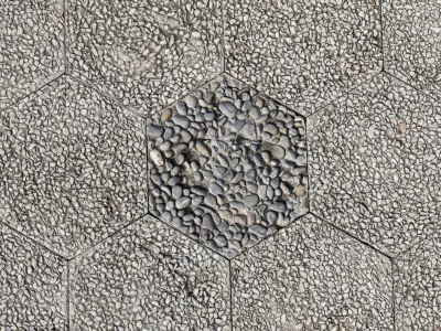 pebble stone tile Texture