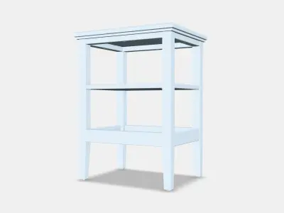 IDANAS Side table 1 Low-poly 3D model