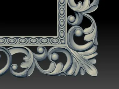 3D MIRROR FRAME 3D model
