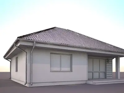House model 3d dom5 3D model