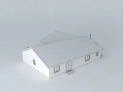 Tract House Free 3D model purchase