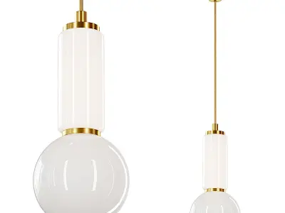 Handle Studio GLASS 03 pendant light 3D model