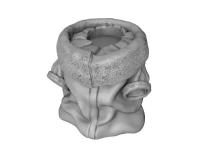 Baby Yoda 3D print model