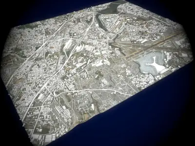 Cityscape Mumbai India 3D model