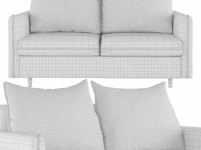 Sofa Griton Light 3D model