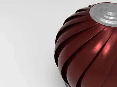 Aspirator Chimney Cover 3D model