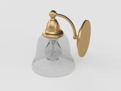 Filey One Light Bath Sconce 3D model