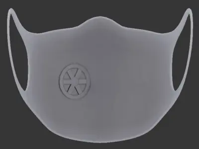 Facemask Covid 01 3D model