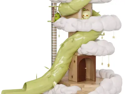 Children Play Area 7 Low-poly 3D model