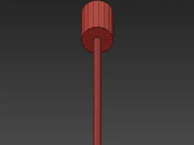 Loft Cone Pendant 30 3D model