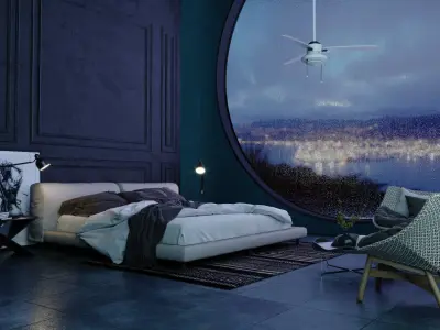 Interior 003  3D model