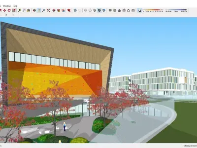 Sketchup School and University 129 3D model