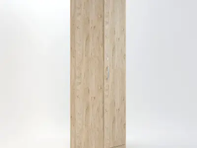 Wooden Cabinet 45 3D model