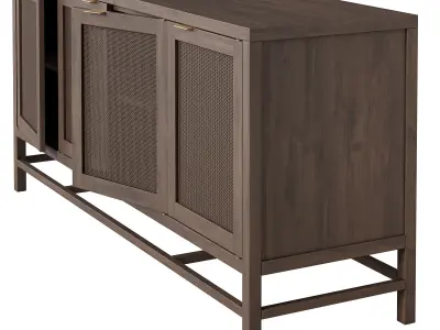 Crate and Barrel Blake 68 media console 3D model
