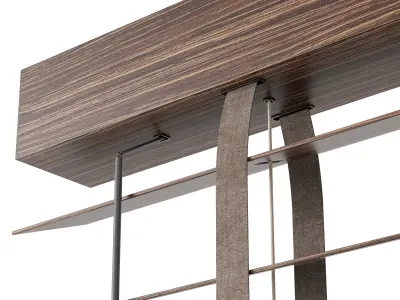 Wooden blinds Set 22 3D model