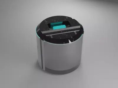 Modern Sci-Fi Laboratory Machine 3D model
