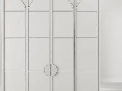 Entrance door set20 3D model