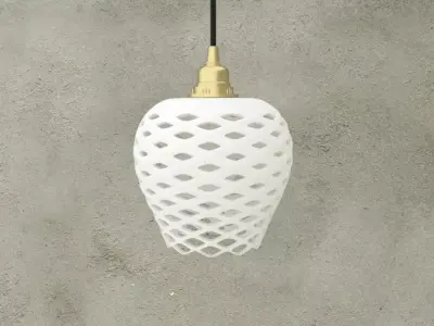 Parametric Pendant Light - Small 3D print model