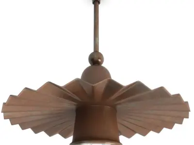 Civetta Rusty Pendatnt Lamps 3D model