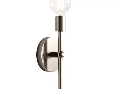 Haleigh 1 Light Dimmable Wallchiere 3D model