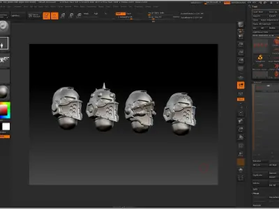 HEAD MIX 1 CROCIATUS  3D print model