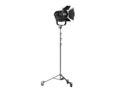 Arri L-Series L5-C with Stands and Bandoor 3D model