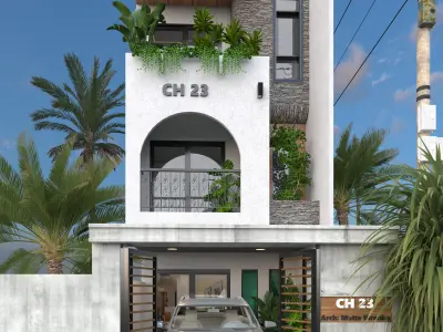 Beautiful 3 floor townhouse 3D model