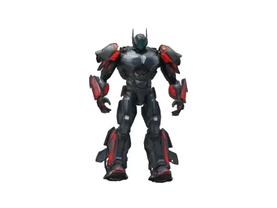 Futuristic Mech Warrior Robot 3D model