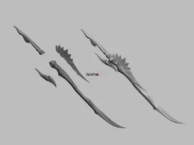 Bastard Sword of Divine Light for FFXIV Cosplay Prop of Hydaelyn 3D print model