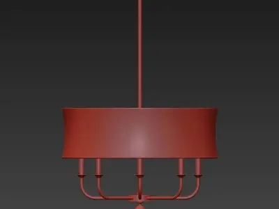Ethan Allen Chandelier 3D model