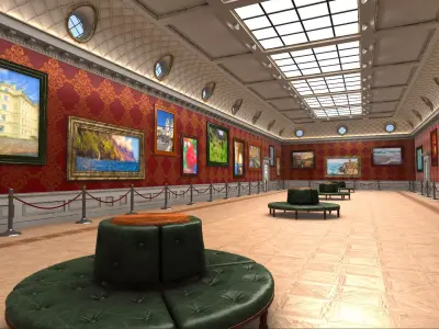 Art Gallery Expo 3D model