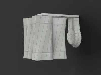 Wall Light Sconce 3D model