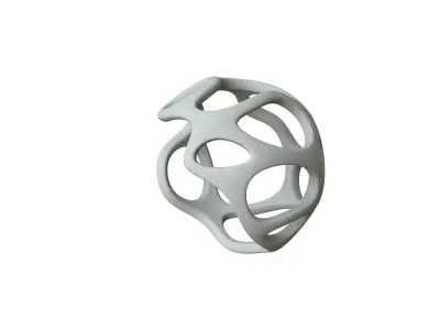 SciFi Cube Object No 39865 Low Poly Shape Texture