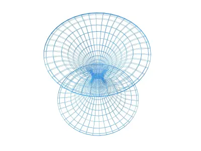 Wormhole v2 001 3D model