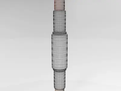 Makeup Stick 01 3D model