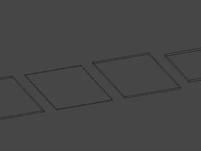 Magazines LOW POLY ikea Low-poly 3D model