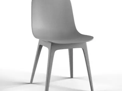 ODGERchair dining chair - person Low-poly 3D model