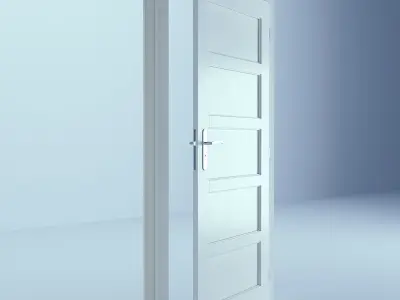 White Door 32 3D model