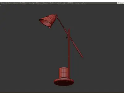 Castro Savoye Table Lamp Low-poly 3D model