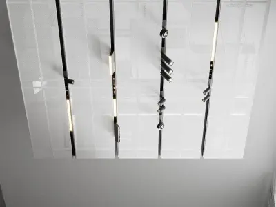 Suspended ceiling SAS International 2 3D model