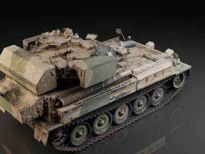 Scorpion Light Tank 3D model
