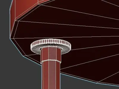 RAVELLE ROUND CHANDELIER 3D model