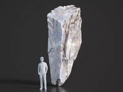 9 Modular Cliff Rocks 3D Pack 250925 Low-poly 3D model