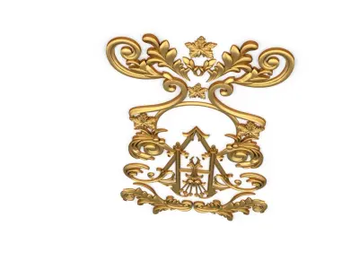 Classic decor ornament 46 3D print model