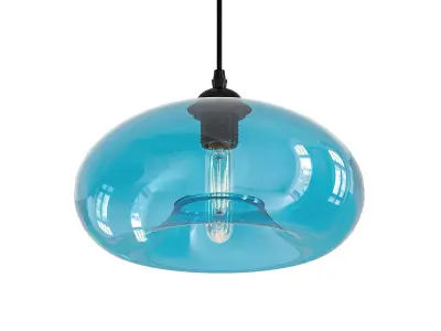 Ting w glass pendant light 3D model